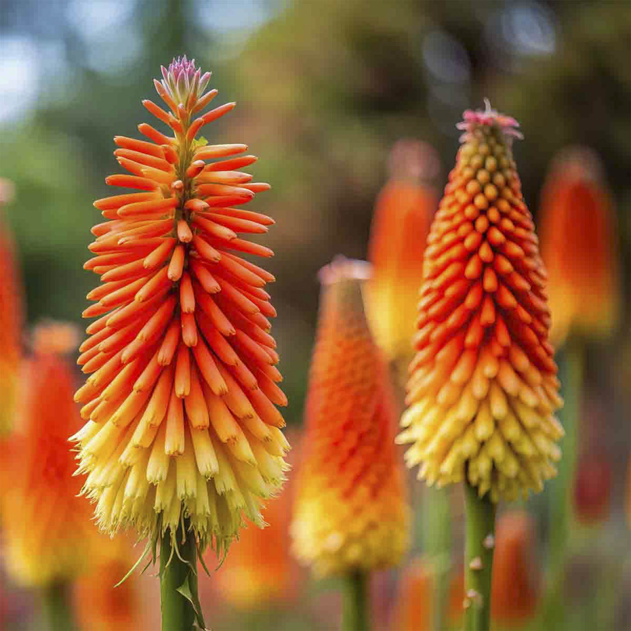Alcazar Red Hot Poker (Kniphofia)